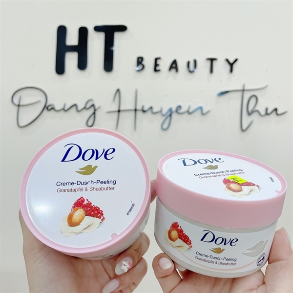 Tẩy TBC DOVE 225ml (Hương Lựu và Bơ Hạt Mỡ) (bản Đức)