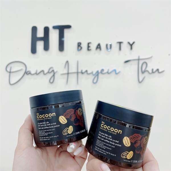 Tẩy TBC body cà phê ĐẮK LẮK THE COCOON 200ml (#125k sale)