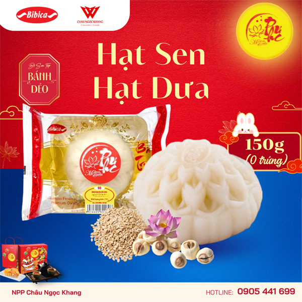Bánh dẻo Hạt sen - Hạt dưa