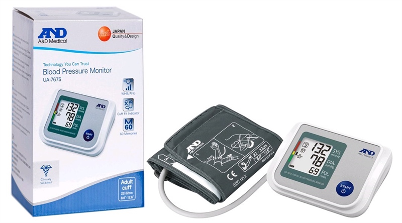 Máy đo huyết áp AND UA-767S ( cảnh báo đột quỵ)