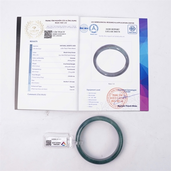 Vòng bản nếp băng lam Gua 384374 KG+