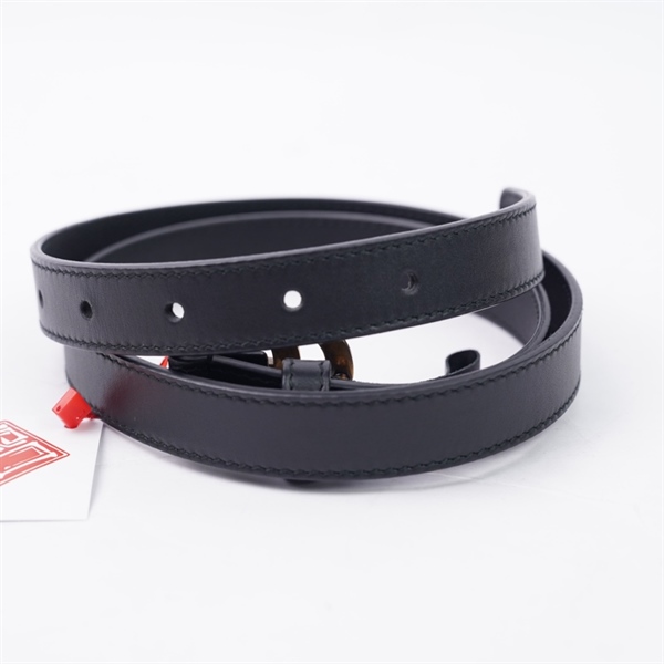 Thắt lưng GG đen bản 2cm dài 96cm (HT)+