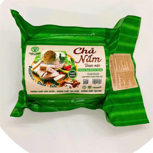 CHẢ NẤM VEGAN 500G