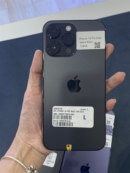 Iphone 14promax 128gb đen