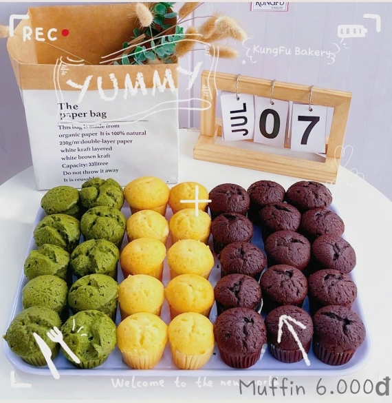 Bánh Muffin Chocolate