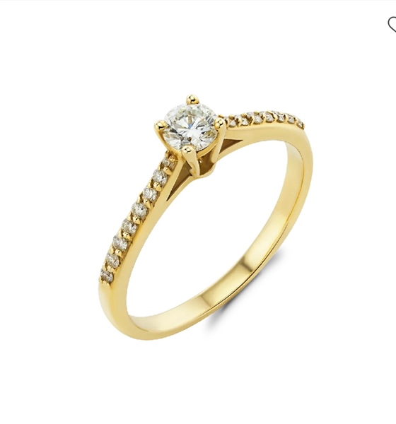 14-198B nhẫn vàng nữ 14K