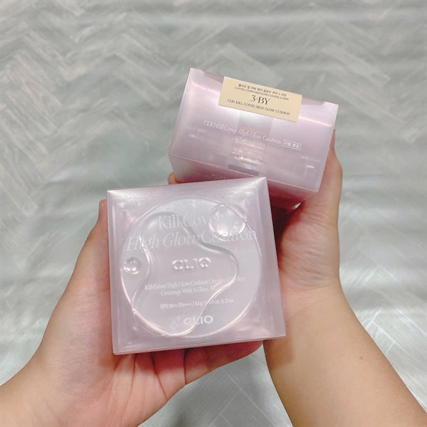 Phấn Nước Clio Kill Cover Hight Glow Cushion Tặng Lõi Phụ #3BY