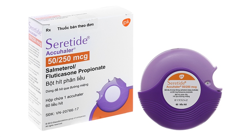 Seretide Accuhaler 50/250mcg - Glaxo