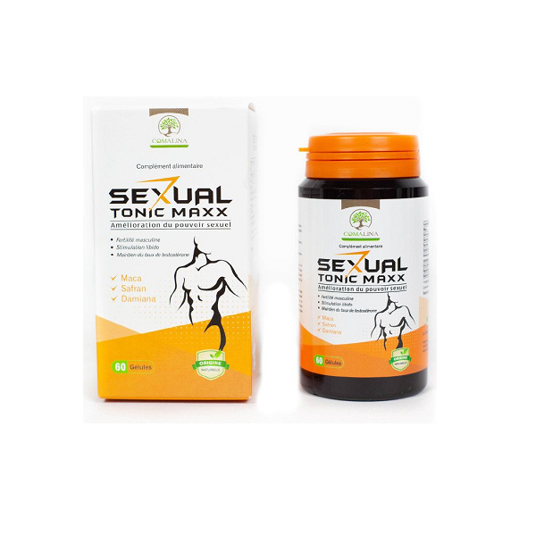 Sexual Tonic Maxx (hỗ trợ tăng cường sinh lực, cải thiện khả năng sinh sản ở nam) (Lọ*60viên) - Pháp