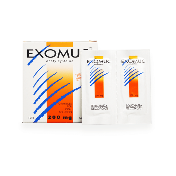 Thuốc long đờm Exomuc 200mg (H*30 gói) Pháp