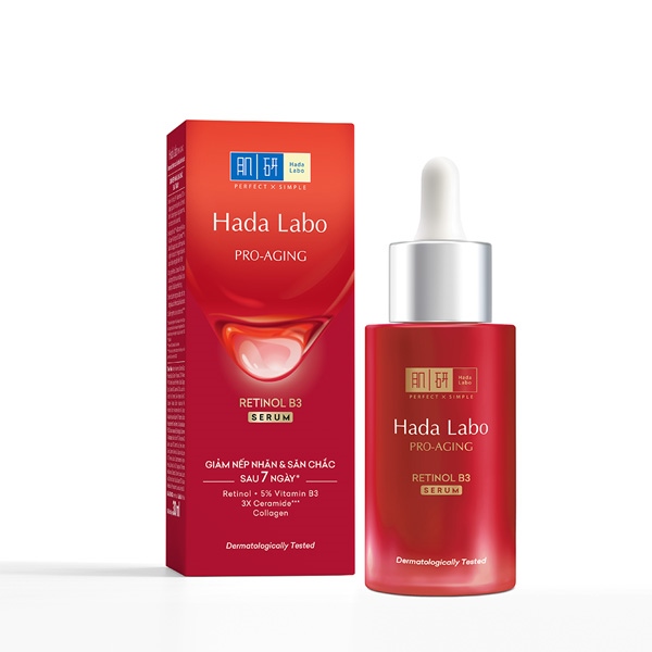 Serum cải thiện lão hóa da (Hada Labo Pro­Aging Retinol B3 Serum) 30ml