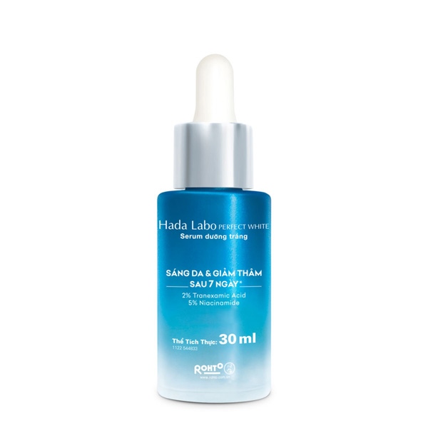 Serum dưỡng trắng (Hada labo Perfect White Tranexamic Acid Serum) 30ml - Rohto/VN