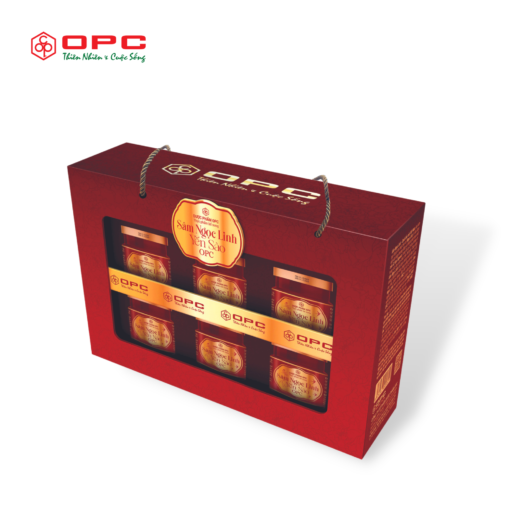 Sâm Ngọc Linh Yến sào OPC (Hộp 6 lọ x 75ml)