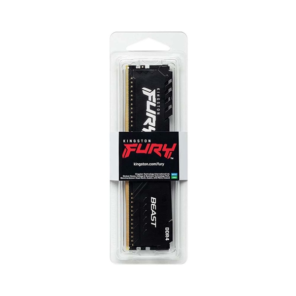 Ram PC Kingston HyperX Fury Black 16GB 2666MHz DDR4