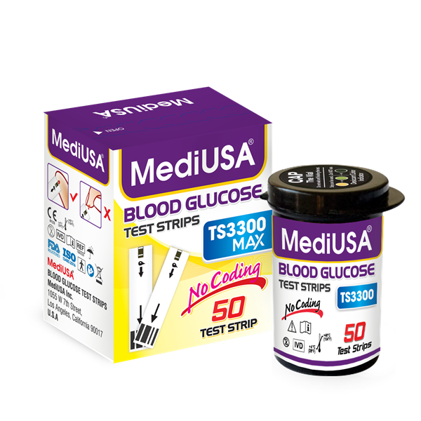 Kim lấy máu TS3300Max MediUSA 50 que