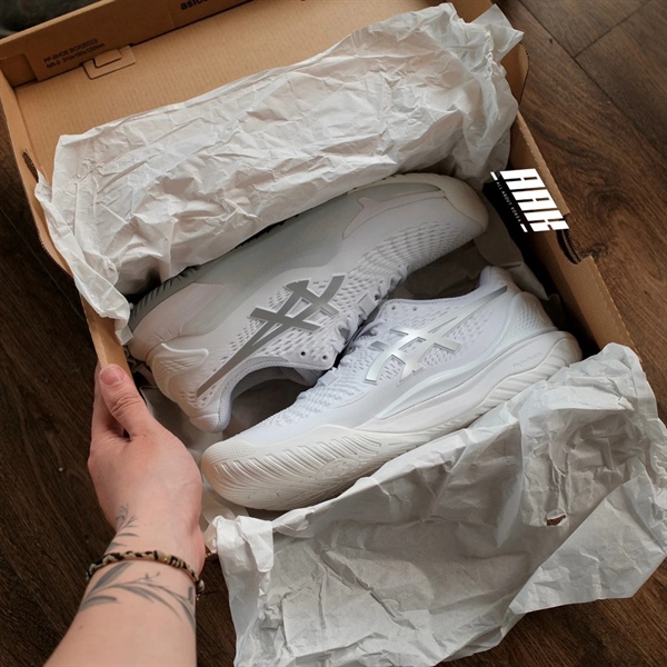 Asics Gel Resolution X Trắng Bạc