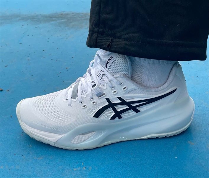 Asics Gel Resolution X Trắng Đen