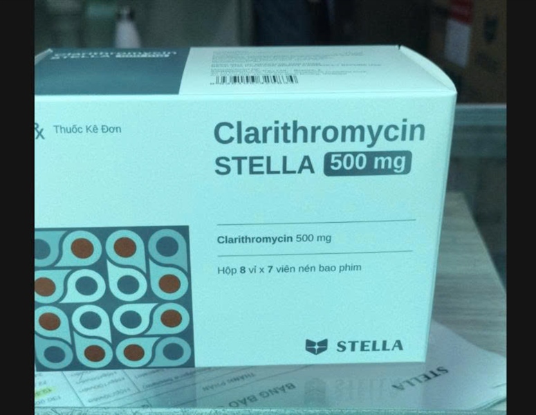 Clarithromycin 500mg stella (h/56v)