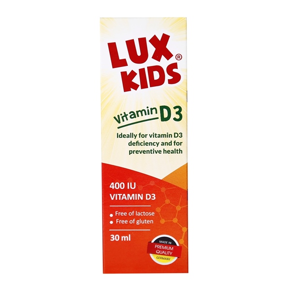 Luxkids 30ml (Vitamin D3) - PP Libepharm