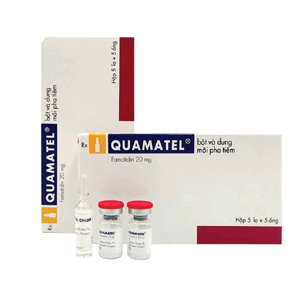 Quamatel (Famotidin 20mg) (Hộp*5lọ) - Gedeon Richter Plc/Hungary
