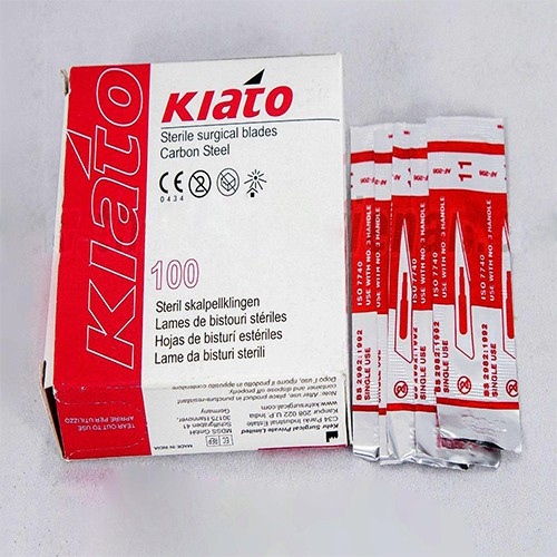 Lưỡi dao mổ Kiato số 11 - 2460 (H*100cái) - India