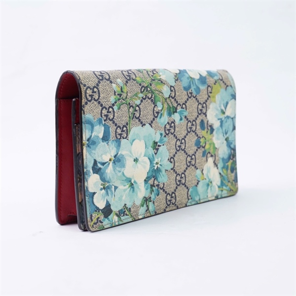 Túi GG xám in hoa xanh (546368-0416) sz20 KG+