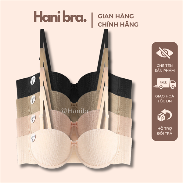 Áo Lót Cup Ngang, Áo Ngực Đệm Dày 5cm Nâng Ngực Thun Xốp AY22