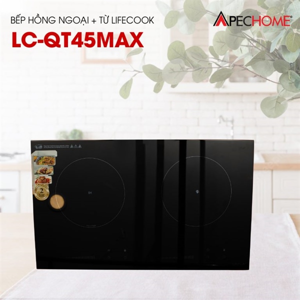Bếp đôi điện từ hồng ngoại Life Cook LC-QT45MAX