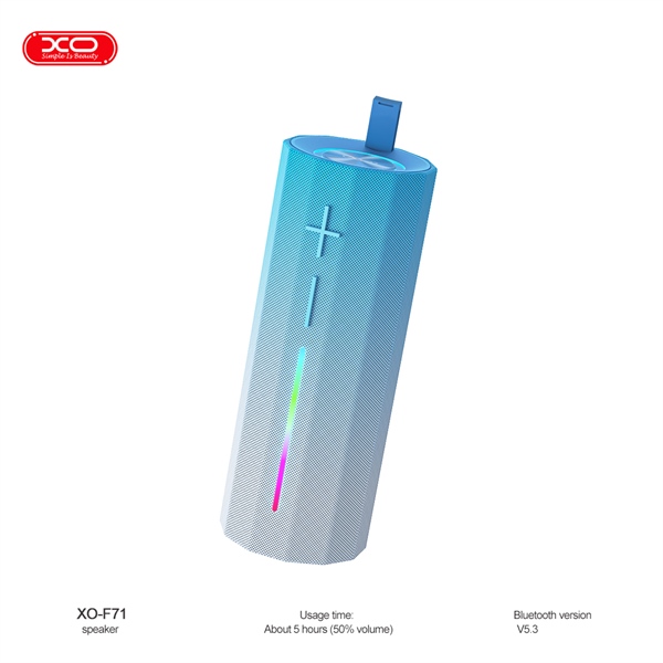 Loa XO F71 Kèm Đèn Led - Xanh