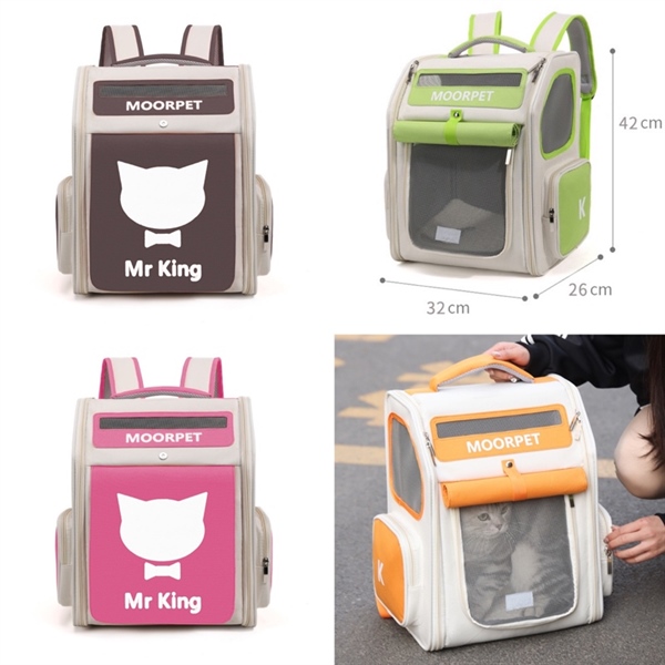 MP - Balo mặt mèo Mr King 42*26*32cm