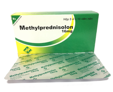 Methylprednisolon 16mg (Hộp 3 vỉ x 10 viên) - Vidipha