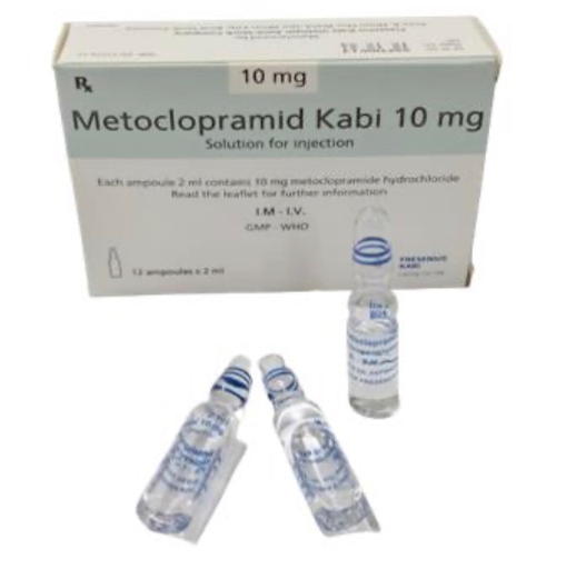 Metoclopramid Kabi 10mg/2ml (Hộp 12 ống x 2ml ) - Fresenius Kabi VN