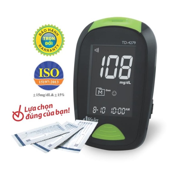 Máy đo đường huyết U - Right TD - 4279 - Taiwan