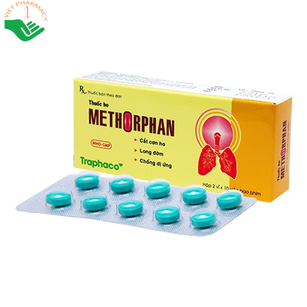 Methorphan (H*2vỉ*10viên) - Traphaco
