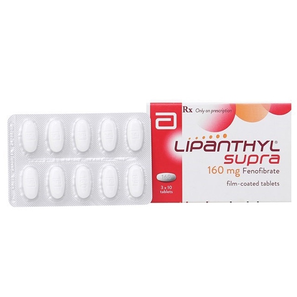 Lipanthyl Supra 160mg (H*3vỉ*10viên) -France