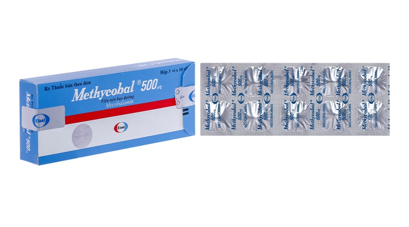Methycobal 500mcg (H*3vỉ*10viên) - Thái Lan