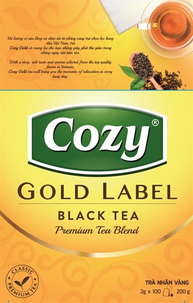 TRà Cozy nhãn vàng 100g