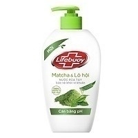 Rửa tay Lifebouy Matcha và lô hội 499g/12 chai