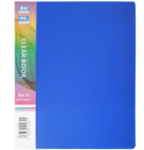 Bìa nhựa 80 lá Ngũ Sắc