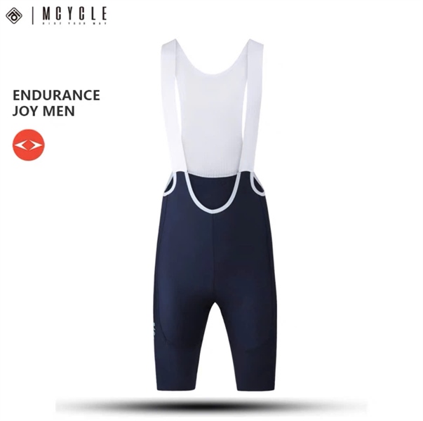 Quần yếm MK093 man bib shorts -xanh navy blue chính hãng Mcycle