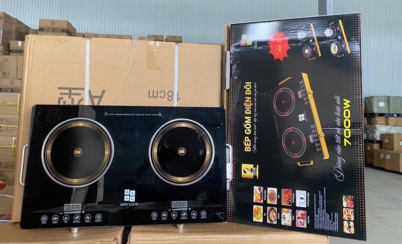 Bếp Gốm Điện Đôi MISU ( Thùng 4 )