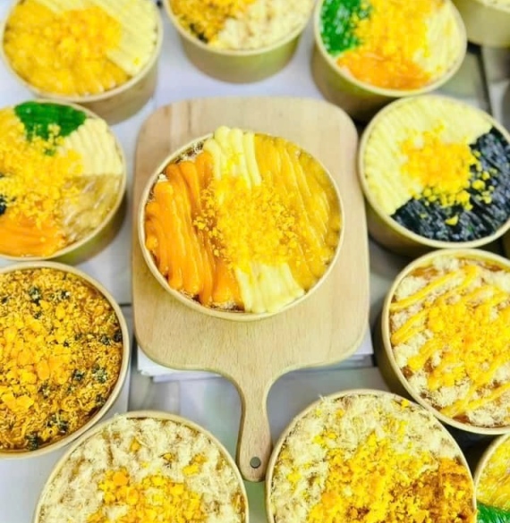 Bông Lan Trứng Muối Đặc Biệt 4 Sốt