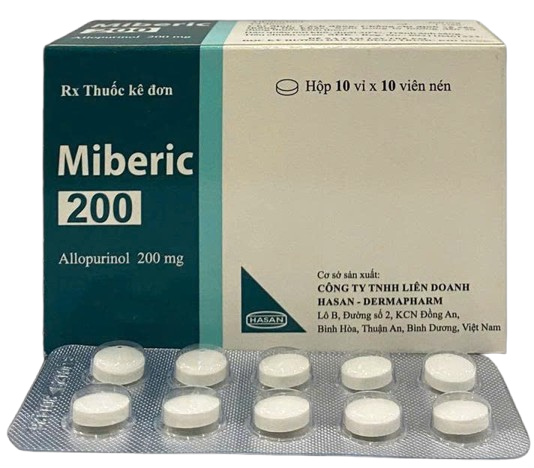 Miberic 200 Allopurinol 200mg Hasan (H/100v)