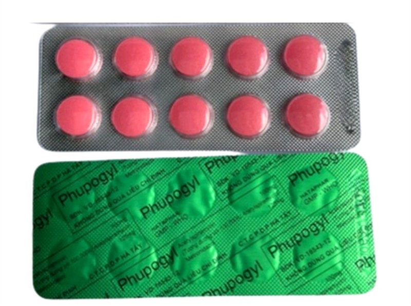 Phupogyl (Acetylspiramycin-metronidazol) (H*2vỉ*10viên) - Hà Tây 2
