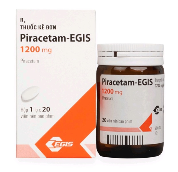 Piracetam - EGIS 1200mg (K*120Lọ*20viên) - Egis - Hungary
