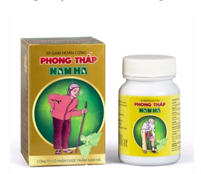 Phong thấp Nam Hà 50g hoàn cứng (K*150Lọ) - Nam Hà