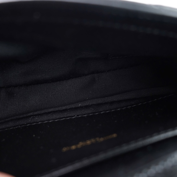 Túi YSL đen (TCT779430-0124) sz17 (LN) KG+