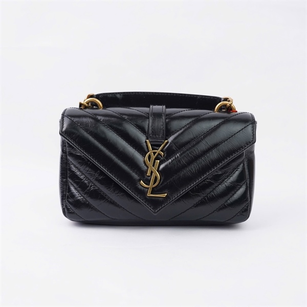 Túi YSL đen (TCT779430-0224) sz17 (LN) KG+