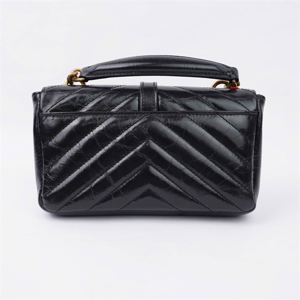 Túi YSL đen (TCT779430-0124) sz17 (LN) KG+