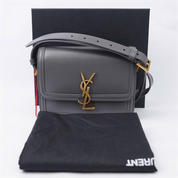 Túi YSL màu ghi (PLB634306-0521) sz18 (LN) KG+